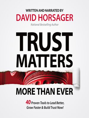 cover image of Trust Matters More than Ever